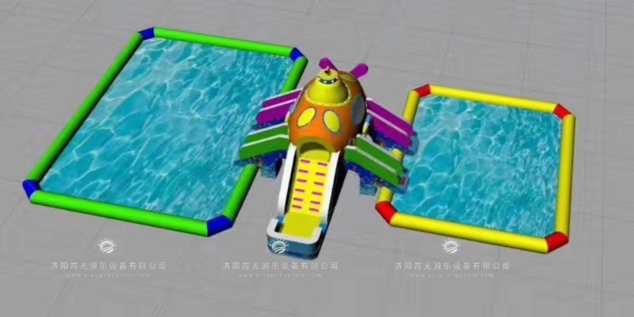 顺义深海潜艇儿童乐园充气游泳池